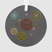 Het Zodiac Acryl Ornament (achterkant)