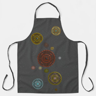 Het Zodiac Mandalas All-Over Print Schort