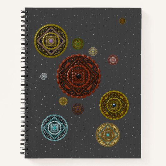 Het Zodiac Spiral Notitieboek (Voorkant)