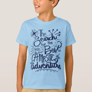 Het zoeken naar Beste Campsite is het avontuur T-shirt