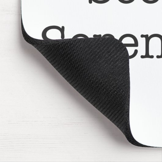 Het zoeken naar Serendipiteit Muismat (Hoek)