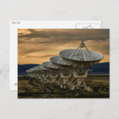 Het zoeken naar transmissies briefkaart (Voorkant / Achterkant)