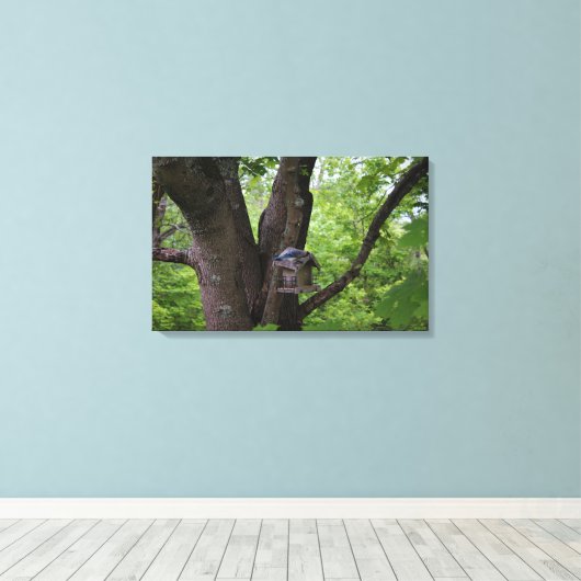 Het zoeken van een Te eten Beet Canvas Afdruk (Insitu (Houten vloer))