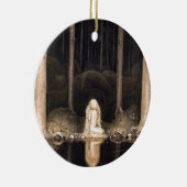 Het zoeken van haar Sprookje van de Fantasie van Keramisch Ornament (Rechts)