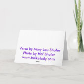 Het zoeken van Mijn Weg Kaart (Achterkant)