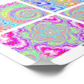 Het zoemen in Fractal van de Methode van een Newto Poster (Hoek)