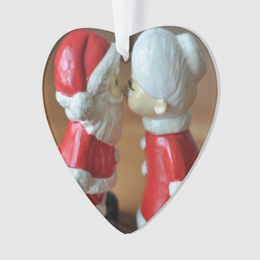 Het zoenen Clausules met volledig aangepaste tekst Ornament (voorkant)