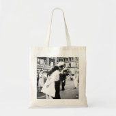 Het zoenen van de oorlog Vaarwel Tote Bag (Voorkant)