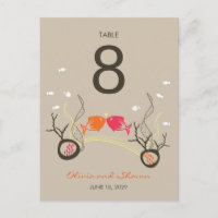 Het zoenen van viskoralen Beach Whimsical Cute Wed