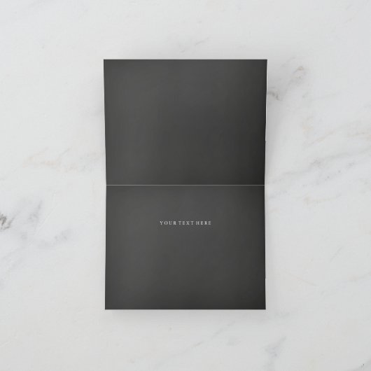 Het zoete BloemenBord dankt u kaardt Bedankkaart (Binnen)