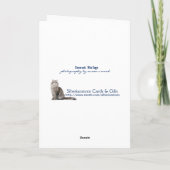 Het zoete Denken van Uitdrukkingen aan u Kaart (Achterkant)