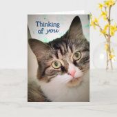 Het zoete Denken van Uitdrukkingen aan u Kaart (Gele Bloem)