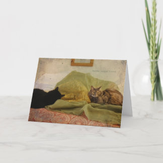 Het Zoete Huis van het huis Feestdagen Kaart