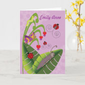 Het zoete Kind van Insecten bij Kamp Kaart (Gele Bloem)