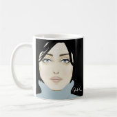 Het zoete meisje koffiemok (Links)