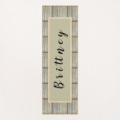 Het zogenaamde witte en zwarte tribale patroon Yog Yogamat (Voorkant)