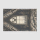 Het zolder venster 1 decoupage papier (Voorkant)