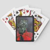 Het Zombie Schilderij door Alfred Fox Pokerkaarten (Achterkant)