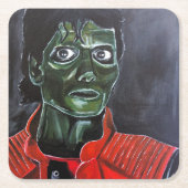 Het Zombie Schilderij van Alfred Fox Kartonnen Onderzetters (Voorkant)