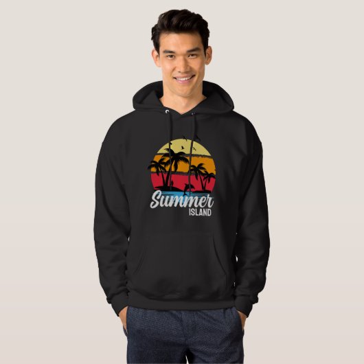 het zomereiland hoodie (Voorkant volledig)