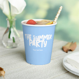 Het Zomerfeest Papieren Bekers