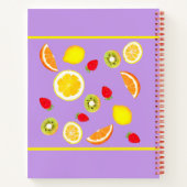 Het zomerkookboek - kleurrijke zomervruchten notitieboek (Achterkant)