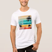 Het zomerleven is beter op het strand T-shirt (Voorkant)