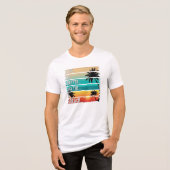 Het zomerleven is beter op het strand T-shirt (Voorkant volledig)