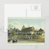 Het zomerpaleis van de keizer, tegenover de stad briefkaart (Voorkant / Achterkant)