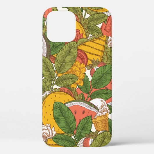 Het zomervoedsel naadloos. Sanchei's, consumptie-i Case-Mate iPhone Case (Achterkant)