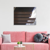 Het zonnepaneel van het internationale ruimtestati canvas afdruk (Insitu (Woonkamer))