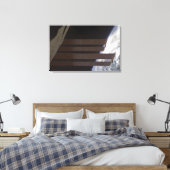 Het zonnepaneel van het internationale ruimtestati canvas afdruk (Insitu (Slaapkamer))