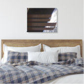 Het zonnepaneel van het internationale ruimtestati canvas afdruk (Insitu (Slaapkamer))