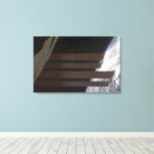 Het zonnepaneel van het internationale ruimtestati canvas afdruk (Insitu (Houten vloer))