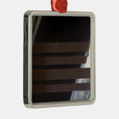 Het zonnepaneel van het internationale ruimtestati metalen ornament (Rechts)