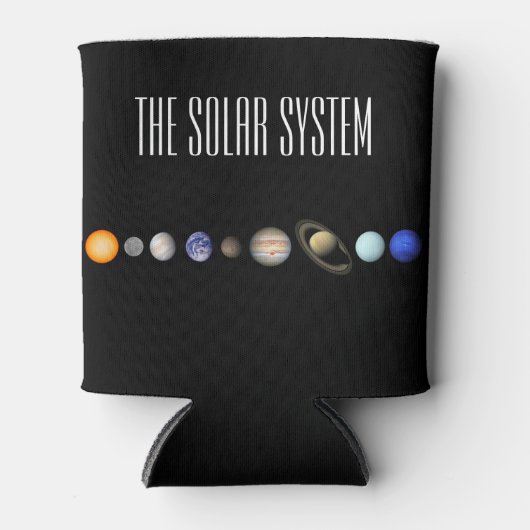 Het zonnestelsel blikjeskoeler (Voorkant)