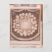 Het zonnestelsel briefkaart (Voorkant)