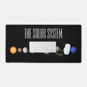 Het zonnestelsel bureaumat (Keyboard & Muis)