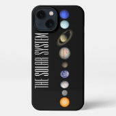 Het zonnestelsel iPhone hoesje (Achterkant)