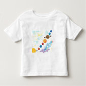 Het zonnestelsel kinder shirts (Voorkant)