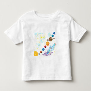 Het zonnestelsel kinder shirts