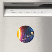 Het zonnestelsel magneet (Insitu (Vaatwasser))