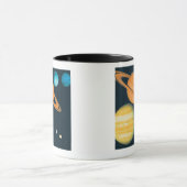 Het zonnestelsel mok (Midden)