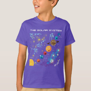 Het zonnestelsel t-shirt