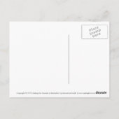 Het Zonnestelsel van Kawaii Briefkaart (Achterkant)