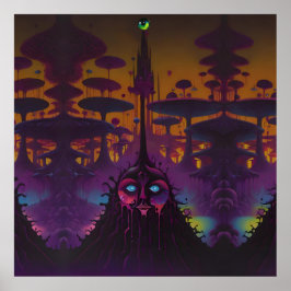 Het zonnetje beneden poster