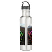 Het Zonsondergang Ritueel Waterfles (Achterkant)