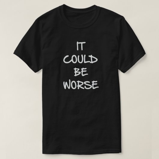 HET ZOU ERGER KUNNEN ZIJN. PERSPECTIEF SHIRT (Design voorkant)