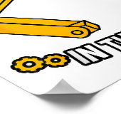 Het zou moeten werken in theorietshirt Robotics En Poster (Hoek)