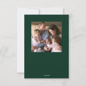 Het zou niet de feestdagen zijn zonder Grinch Kaart (Achterkant)